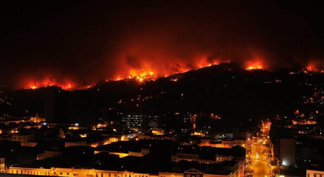 Chile en llamas
