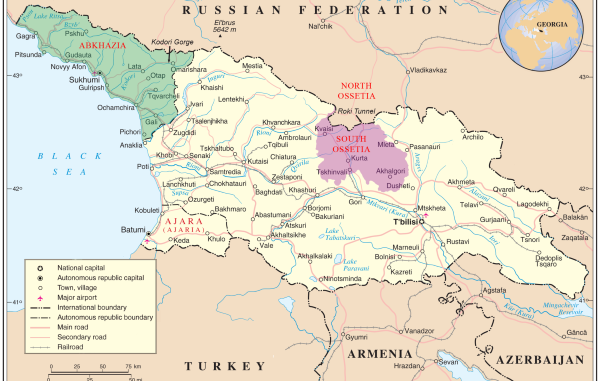Georgia_mapa